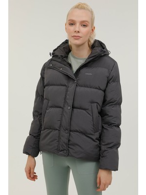 Kinetix W-SN2020 Bıanca Coat 2pr Antrasit Kadın Kısa Kaban