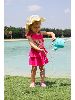 Marina Fuşya Çocuk Mayo K2205