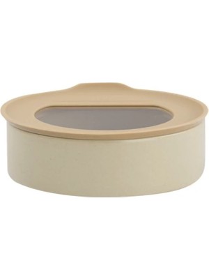 Fika One Seramik Saklama Kabı Bej 700ML