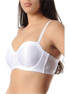 Yeni İnci Kadın Beyaz Toparlayıcı Sütyen 1680 Konforlu Tasarım ile Gün Boyu Destek Sağlar