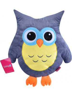 Top Rock Store Toyuncak Baykuş Figürlü 35 cm Yastık