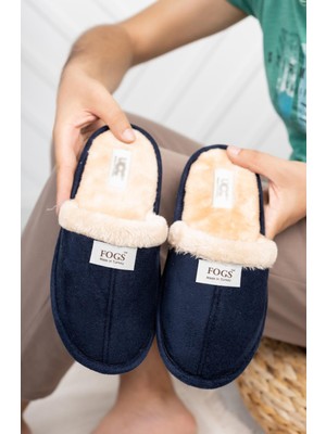 Nmoda  Pofuduk Ev Terliği Erkek Kadın Için Ses Yapmaz Taban Içi Kürklü Yıkanabilir