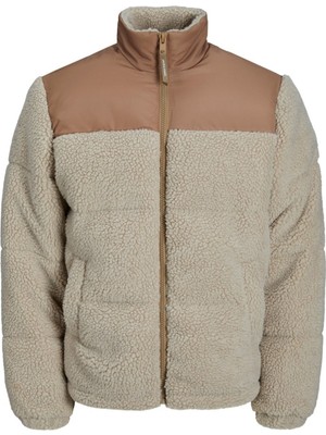 Jack & Jones Erkek Jorchili Teddy Puffer Collar Erkek Mont - 12218825