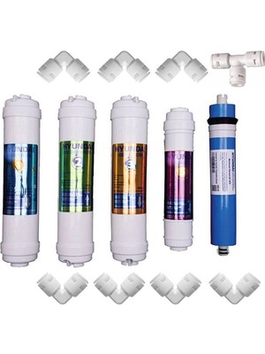 Hyundai Su Arıtma Filtre Seti 5'li Takım - Nsf Onaylı