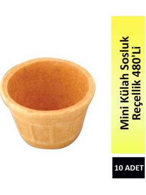 Mini Külah Reçellik Sosluk 480li Kutu 10 Koli