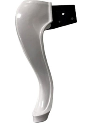 Eym Elif Lükens Ayak Mobilya Sehpa Banyo Dolabı Ayağı 20 cm Beyaz