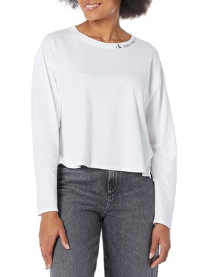 Calvın Kleın Kadın Sweatshirt CJ2T8903-WHT