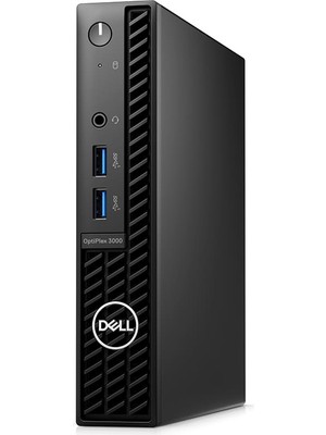 Dell Optiplex 3000 Micro Intel Core i5-12500T 8gb 256GB SSD Windows 10 Pro Masaüstü Bilgisayar N012O3000MFFAC-W