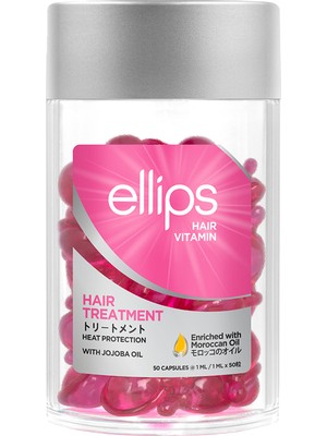 Ellips Saç Vitamini Onarıcı Bakım Kürü 50 Adet Argan Yağı ile Zayıf Saçlar İçin Etkili Koruma