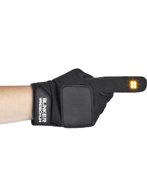 Grand Wolf GW-2835 - Blinker Sinyalli Bisikletçi Eldiven