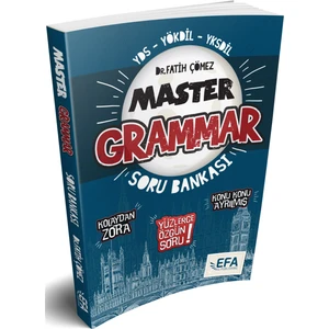 Benim Hocam Yayınları  YDS YÖKDİL YKS -DİL Master Grammar Kolaydan Zora Soru Bankası Efa Serisi