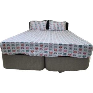Bilgem Tekstil Lastikli Çarşaf Flanel Fited SET160*200+2 Adet Yastık Kılıfı