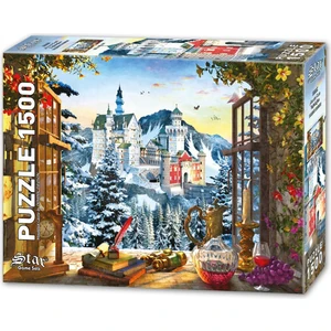 Oyun Dağdaki Şato 1500 Parça Puzzle