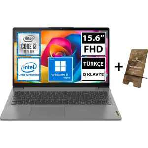 Ideapad 3 82H802QXTX05 I3-1115G4 12GB 512SSD 15.6" Fullhd W11H Taşınabilir Bilgisayar