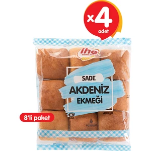 Akdeniz Ekmeği 400 gr (4 Adet)