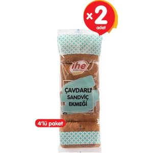 Çavdarlı Sandviç Ekmeği 400 gr (2 Adet)