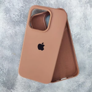 More Gsm iPhone 14 Pro (6.1) Uyumlu Lansman Içi Süet Silikon Kılıf