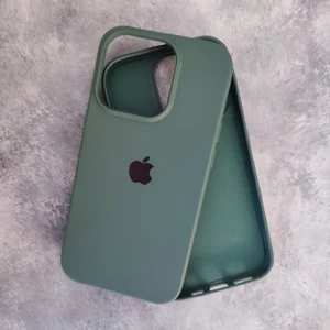 More Gsm iPhone 14 Pro (6.1) Uyumlu Lansman Içi Süet Silikon Kılıf