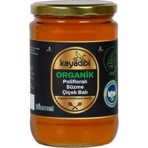 Organik Polifloralı Süzme Çiçek Bal 850 gr