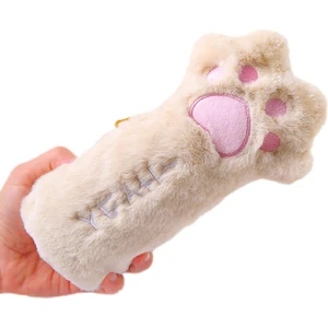 Lucky Power 1 Adet Kawaii Sevimli Karikatür Kedi Pençe Kalem Kalem Çantası Okul Malzemeleri Kırtasiye (Yurt Dışından)