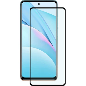Case 4U Xiaomi Poco M5S Ekran Koruyucu Kırılmaz Tam Ekran Sert Temperli Davin 5D Cam Siyah