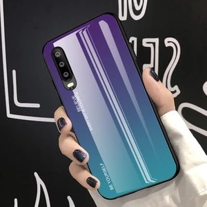 Huawei P30 Için Uyumlu Telefon Kabı - Mor (Yurt Dışından)