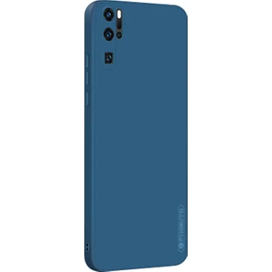 Huawei P30 Pro Için Uyumlu Telefon Kabı - Koyu Mavi (Yurt Dışından)