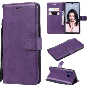 Huawei P30 Lite Için Uyumlu Telefon Kabı - Mor (Yurt Dışından)