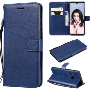 Huawei P30 Lite Için Uyumlu Telefon Kabı - Mavi (Yurt Dışından)