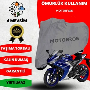 R25 Motosiklet Branda (En Kalın) Kumaş Ömürlük Kullanım
