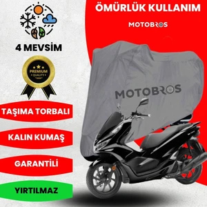 Pcx 125 Motosiklet Branda (En Kalın) Kumaş Ömürlük Kullanım