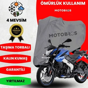 Bajaj Pulsar NS200 Motosiklet Branda (En Kalın) Kumaş Ömürlük Kullanım