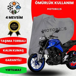 Arora MT25 Motosiklet Branda (En Kalın) Kumaş Ömürlük Kullanım