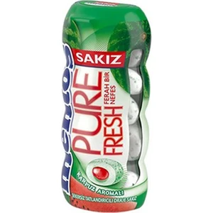 Pure Fresh Karpuz Aromalı Şekersiz Draje Sakız 30 gr x 12'li