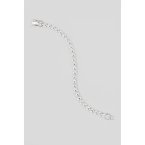 So CHIC Yıldızlı Geceler 18 Ayar Beyaz Altın Kaplama Gümüş 19 Cm Tasarım Bileklik