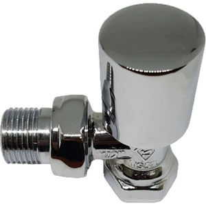 Kas1/2" Krom Köşe Radyatör Vanası