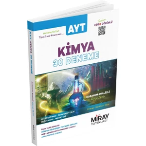 Miray Yayınları AYT Kimya 30 Deneme