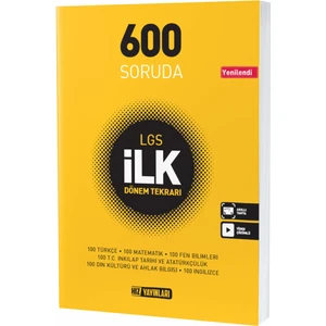 Hız Yayınları 8. Sınıf İlk Dönem Tekrar Deneme Kitabı