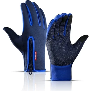 Lucky Power Unisex Dokunmatik Ekran Kış Termal Sıcak Tam Parmak Eldiven Bisiklet Bisiklet Kayak Açık Kamp Yürüyüş Motosiklet Için (Yurt Dışından)