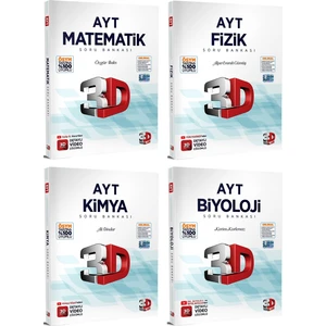 3D Yayınları AYT 2023 Sayısal Soru Bankası Seti