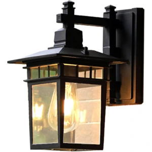 Açık Duvar Lambası Retro LED Duvar Lambası Su Geçirmez ve Pas Geçirmez Aydınlatma Avlu Otel Yatak ve Kahvaltı Lambası Dekoratif Aydınlatma
