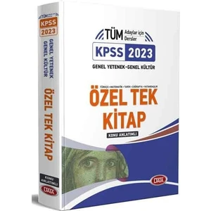 Data Yayınları KPSS Genel Yetenek - Genel Kültür Konu Anlatımlı Tek Kitap