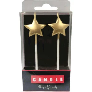 Alya Süs Mum Yıldız Altın 2 Adet
