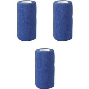 Sayberk Kendinden Yapışkanlı Bandaj 10cmx4.5 Mt Mavi - 3 Adet