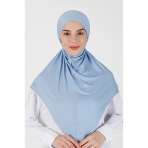 Viskon Kemerli Türban - Bebe Mavi - Ecardin