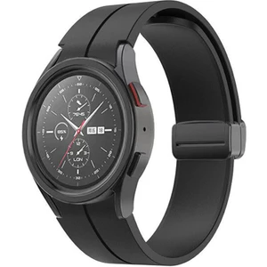 Samsung Galaxy Watch 5 40 mm Uyumlu Kayış Silikon Mıknatıslı Kordon