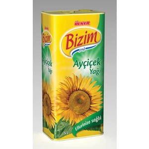 Ayçiçek Yağı Teneke 5 L