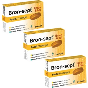 Black Berry Bron-Sept Limon Bal 24 Pastil 3'Lü Paket