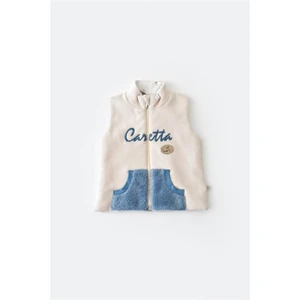 61439 Bi Organik Içi Elyaflı Caretta Desen Yelek