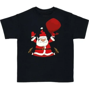 Merry Christmass Noel Baba Yılbaşı Çocuk Tişört New Year